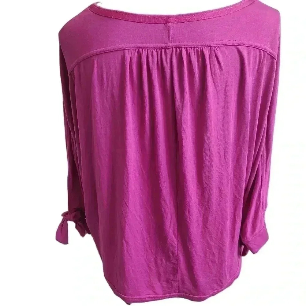 Free People Keepin on tee raspberry color - Picture 7 of 8